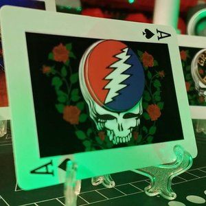 Grateful Dead - 3D Art Card Collectible Gift - w/Display Stand & Gift Box